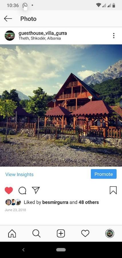 טת Guesthouse Villa Gurra מראה חיצוני תמונה